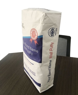 支持できるセメントの食料品のための25kg 50kgの産業紙袋を印刷しているOEM
