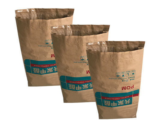 供給の澱粉25kg 50kgは紙袋の台形開いた口をヒート シールした
