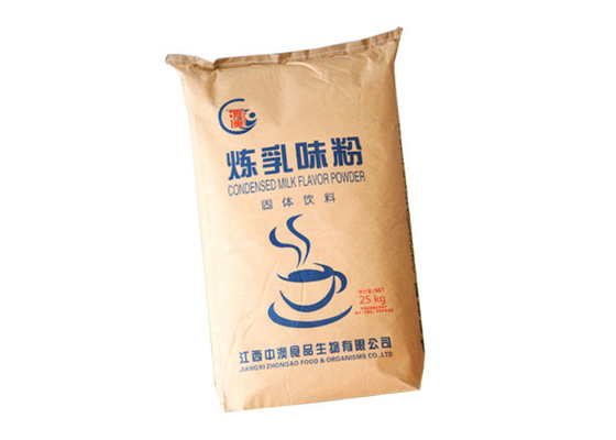 小麦粉の紙袋25kg拡張可能な袋技術ペーパー堅い最下袋の紙袋20kg