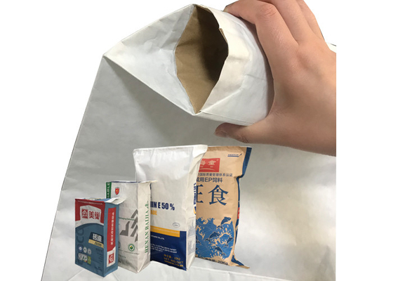 化学貼られた弁のMultiwallの紙袋の液体のこぼれの吸収剤を印刷するFlexo