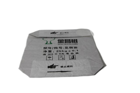 カスタム 工業用紙 包装袋 25kg バルブ