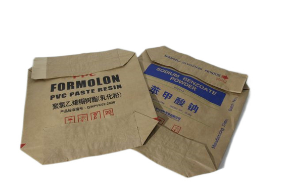 25kg 50kgクラフトのパッキング セメントはペーパー弁袋の防水を袋に入れる