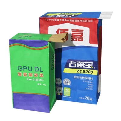 20kg 25kg 50kg産業は弁袋のセメントのペーパー包装を貼り付けました
