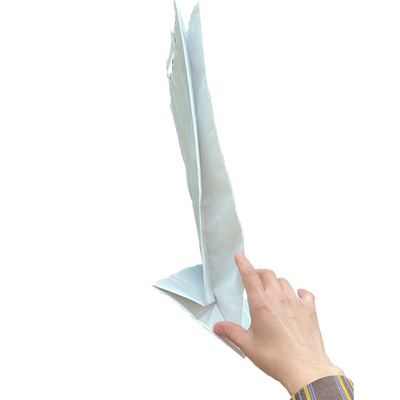 白いブラウン クラフト紙の包装は注文のロゴの紙袋のしっかりした底を袋に入れる
