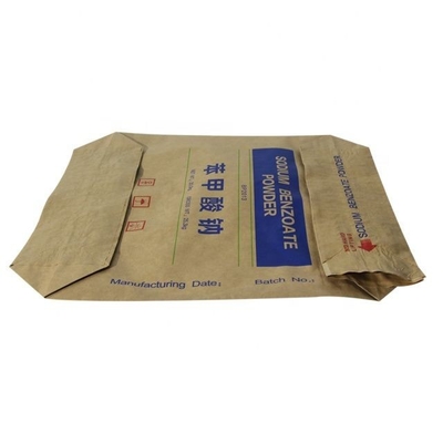 25kg 50kgのセメントの包装はクラフト紙弁袋CMYK色を袋に入れる