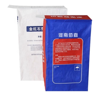 20kg 25kg Flexo印刷物によって貼られる弁のMultiwallの紙袋は包装をセメントで接合している