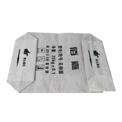 20kg 30kg GMPの標準の産業紙袋は流れの生殖不能症によって分けられるPeのフィルム袋を作り出す