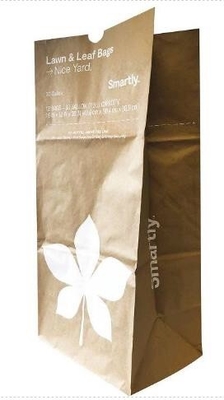 注文のロゴと防止30のガロンの芝生の紙袋のCompostable湿気