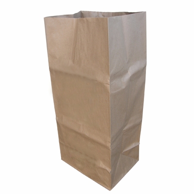 ISO9001 30ガロンのペーパー葉はEcoの友好的なCompostableペーパーごみ袋の二重層を袋に入れる