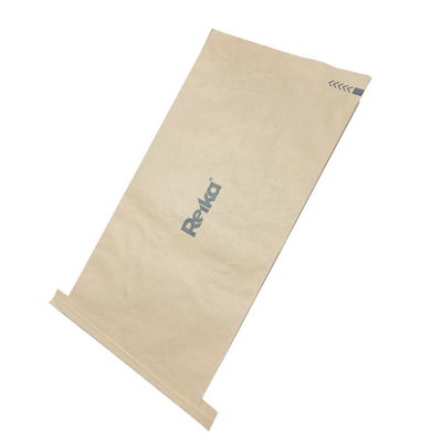 25kg 20kg Multiwallのココナッツのためのペーパー縫われた開いた口袋の食品等級ブラウン