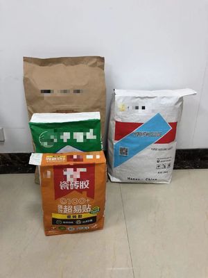 パーソナライズ可能なマルチ壁紙袋 白色または茶色の工業用クラフト包装
