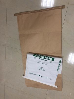 カスタマイズされた縫製された底紙袋 多壁包装のための不可欠な部品