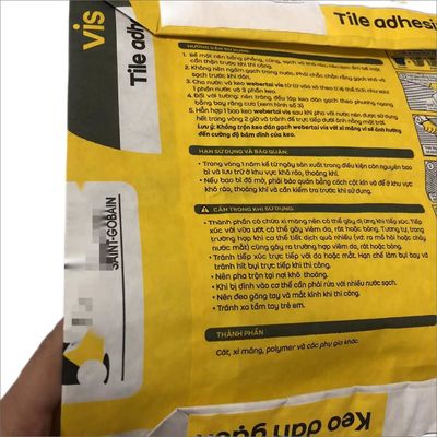 工業用バルブラミネーション 多面壁紙袋