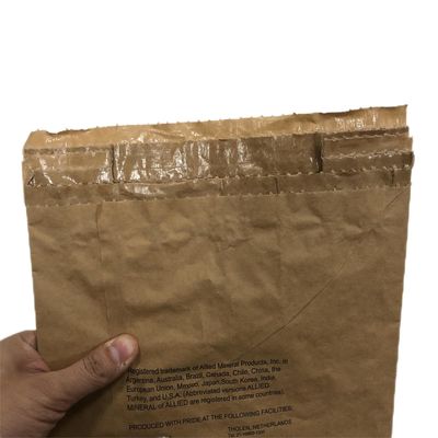 25kg 紙 Pbom バッグ 口 熱密封 包装 建材 耐火材料