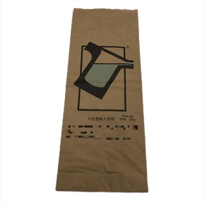 25kg 紙 Pbom バッグ 口 熱密封 包装 建材 耐火材料