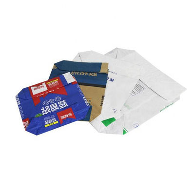 2層 3層 クラフト紙 バルブ袋 プラスチック内側 包装用 セメント プラティ 化学粉末 20kg 25kg 50kg