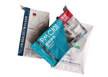 3つの層25kg 50kgは弁のマルチウォールの紙袋の耐久のブロックの底紙袋を貼りました