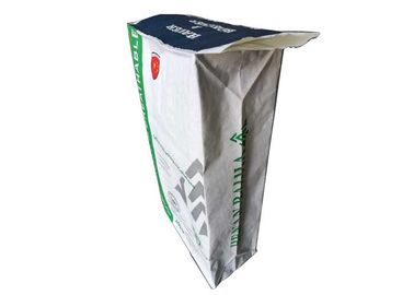 25kg 30kg 50kgタイルの付着力の壁のパテの粉のための多層クラフトの紙袋弁のタイプ