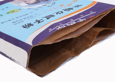 生物分解性20kg Multiwallクラフトの紙袋の中のPE