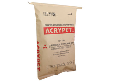 ステッチされた最下のMultiwallクラフト紙袋化学材料25kgポリ塩化ビニールの樹脂の包装