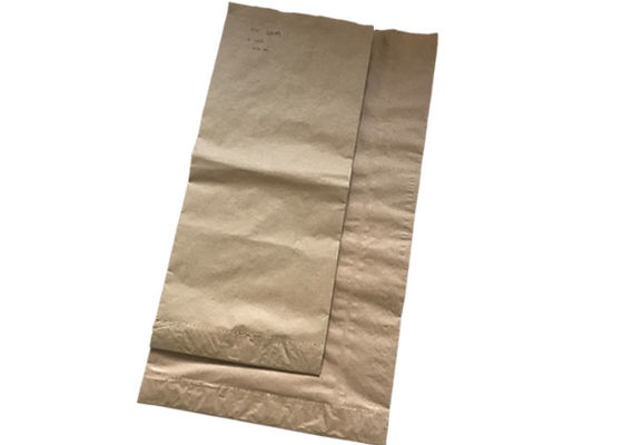 Multiwallクラフトの紙袋10kg 25kg 50kgの湿気の保護を小麦粉