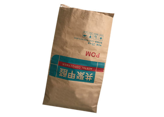 Ecoの友好的な3つの層は紙袋の馬の供給によって貼られた開いた口をヒート シールした