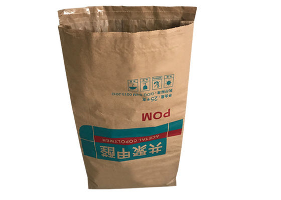 Ecoの友好的な3つの層は紙袋の馬の供給によって貼られた開いた口をヒート シールした