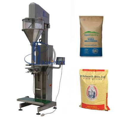 10kg 15kg 25kg 50kg Multiwallクラフトの紙袋は包装袋を粉乳ために粉にする