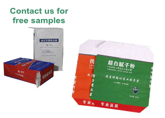 生物- Degradableクラフト紙弁はギプス プラスターのための産業使用を袋に入れる