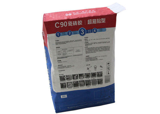 25kg 10kg 20kgクラフト紙袋の化学建築材料の食糧小麦粉の穀物のタイルの接着剤