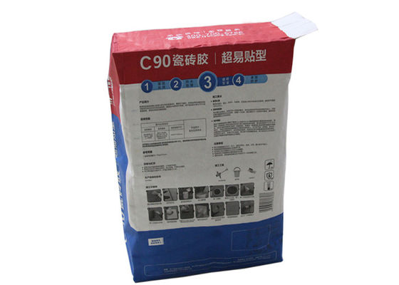 20kg 25kgは乳鉢が乾燥した粉の茶粉のために袋に入れる弁のMultiwallの紙袋を貼った