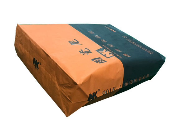 25kg 10kg 20kgクラフト紙袋の化学建築材料の食糧小麦粉の穀物のタイルの接着剤