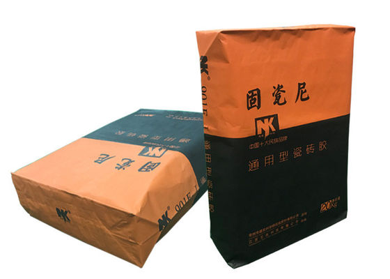 25kgクラフト紙弁のセメント包装袋50kgクラフト紙のセメントの紙袋