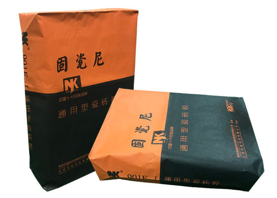 25kgクラフト紙袋20kg 25kgはクラフト紙の小麦粉のパッキング袋をカスタマイズした