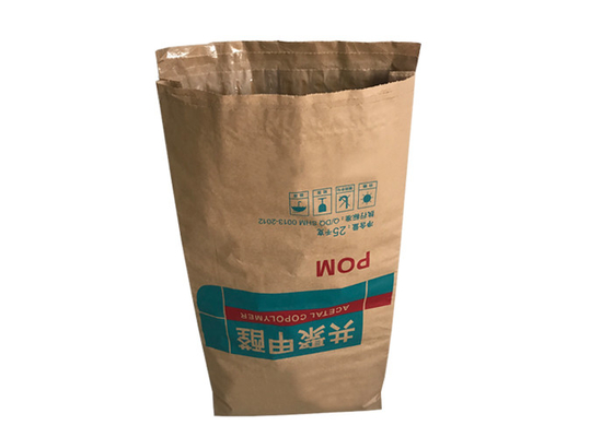 PEはさみ金のラミネーションの多壁紙は10kg 25kg 50kgの砂糖の小麦粉の包装を袋に入れます