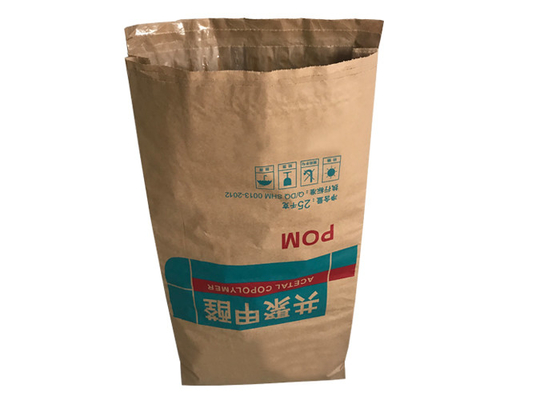 小麦粉のMultiwallクラフト紙袋包装25のKgの粉乳の