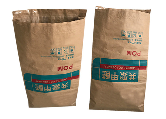 20kg 25kgは弁のMultiwallの紙袋を粉にする澱粉の粉乳を貼った