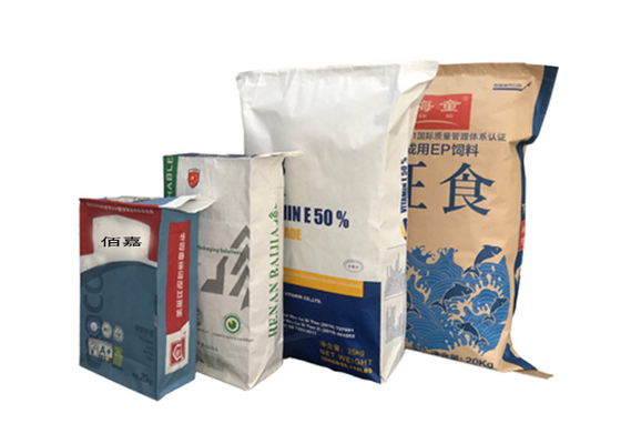 鳥のための再生利用できるクラフトの紙袋25kgs 50kgsペット供給のビタミンの付加的な種