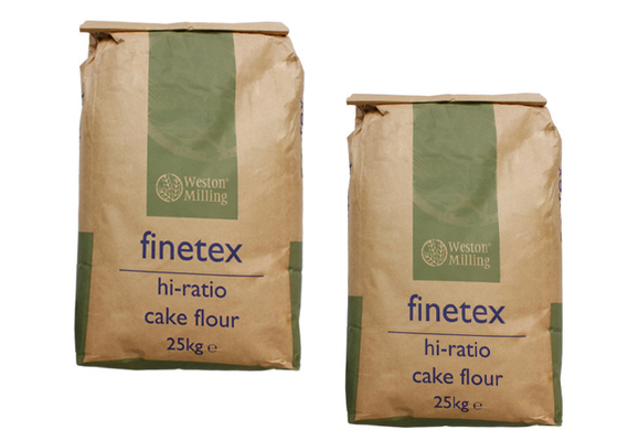 小麦粉の包装のための 5kg 10kg 15kg 20kg 20LB 2 つの層か 3 つの層の多壁紙の袋