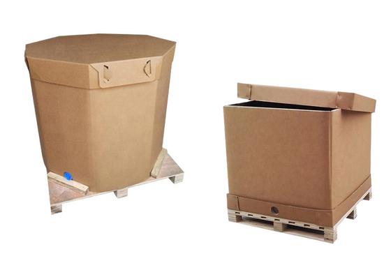 220l 1000lの弁が付いているペーパー液体のパッケージIBCタンク容器